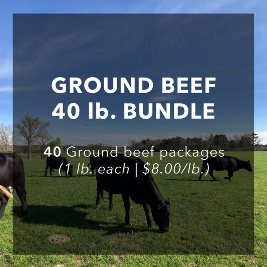 40 lb. Ground Beef Bundle