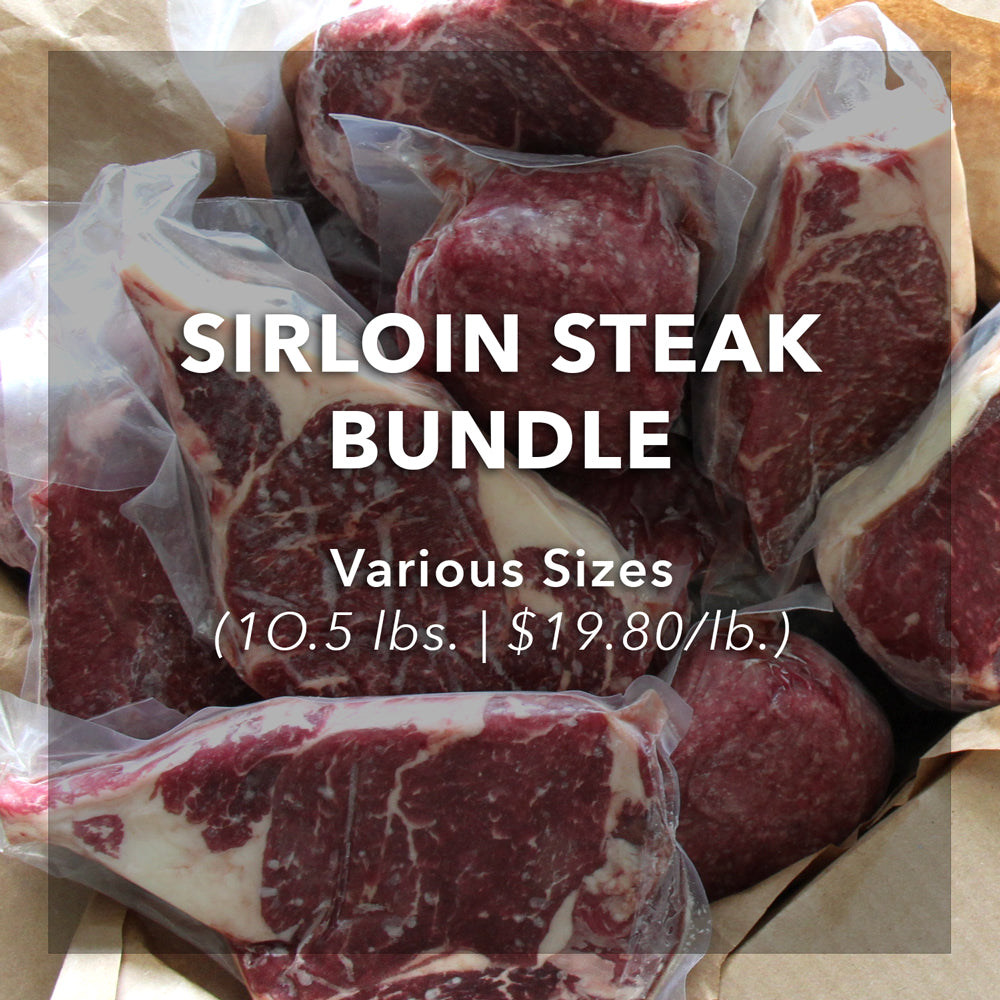 10.5 lb Sirloin Steak Bundle